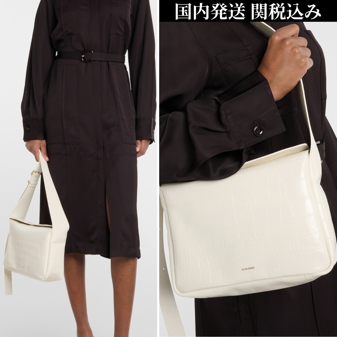 【関税込み】SALE◆フラップスモールレザーメッセンジャーバッグ