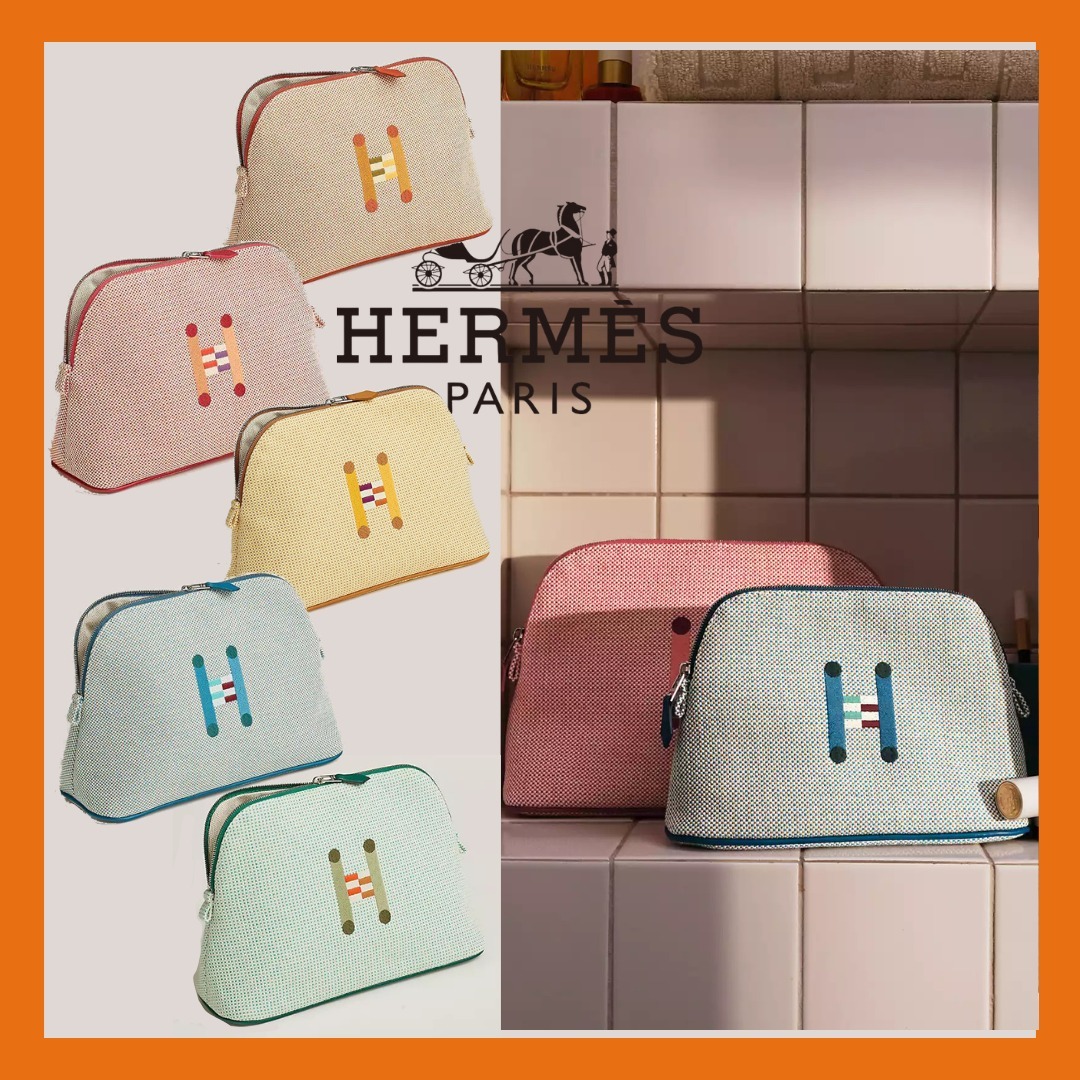 【日用品を可愛く・ギフトにも】HERMES ボリード Hケース MM