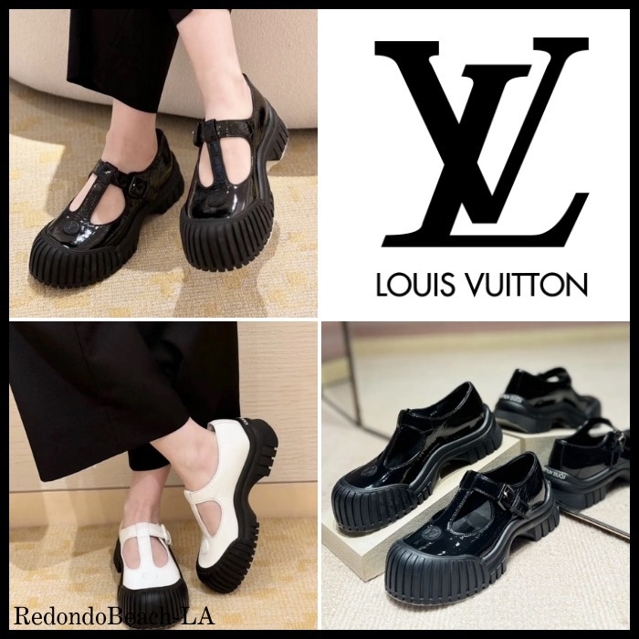 【厚底で大人可愛い】LOUIS VUITTON★Ruby line ローファー