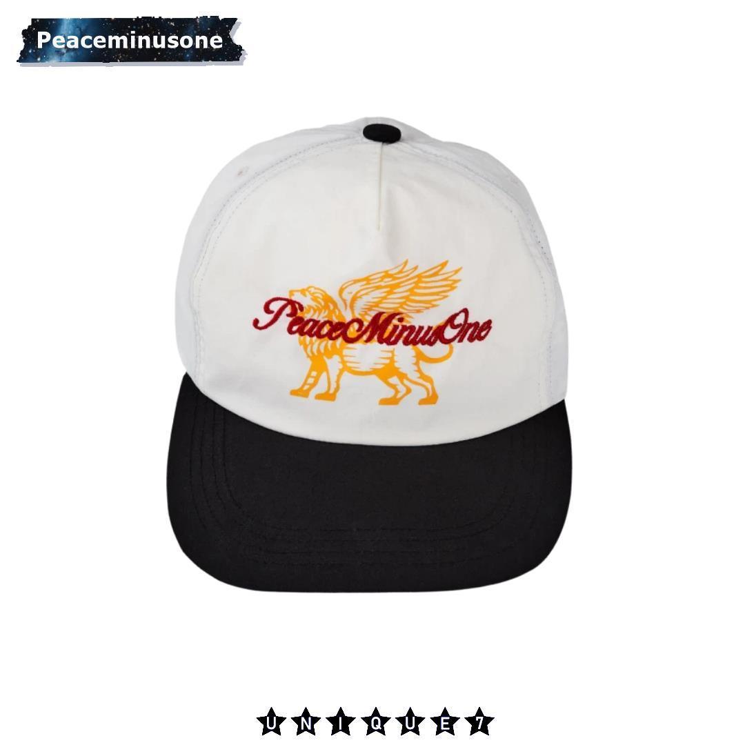 Peaceminusone】 Joopiter Five-Panel Baseball Cap White