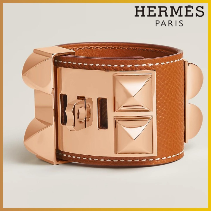 《2色展開の逸品★》HERMES 《コリエ・ド・シアン》ブレスレット