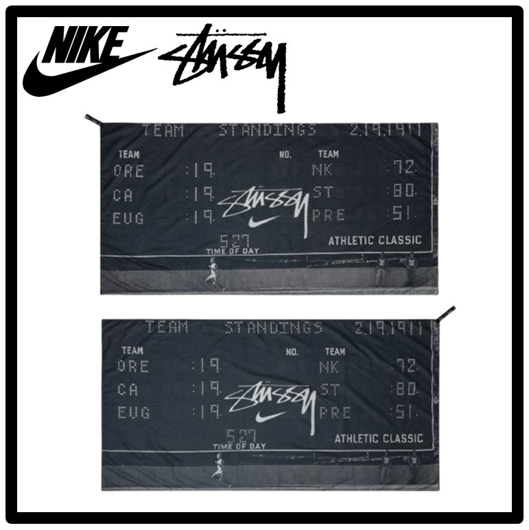 ★送料・関税込★Nike x Stussy★Towel★Black★