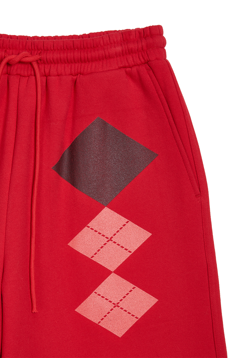 [OPEN YY] ARGYLE WIDE SWEATパンツ★新作・24AW★人気★韓国★ OPEN YY] ARGYLE WIDE SWEATパンツ☆新作・24AW☆人気☆韓国