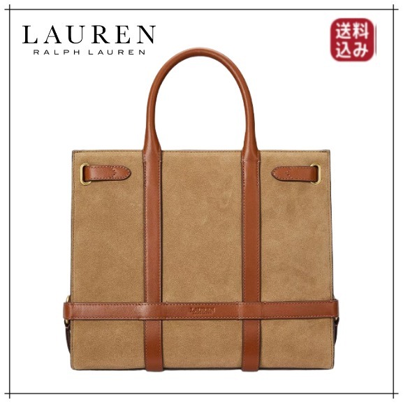 （送料込）LAUREN RALPH LAUREN ミディアムトートバッグ