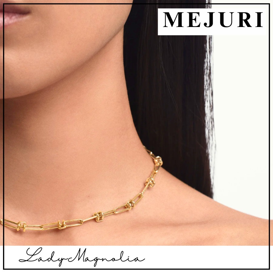 【MEJURI】Base Chain Necklace☆ベースチェーンネックレス