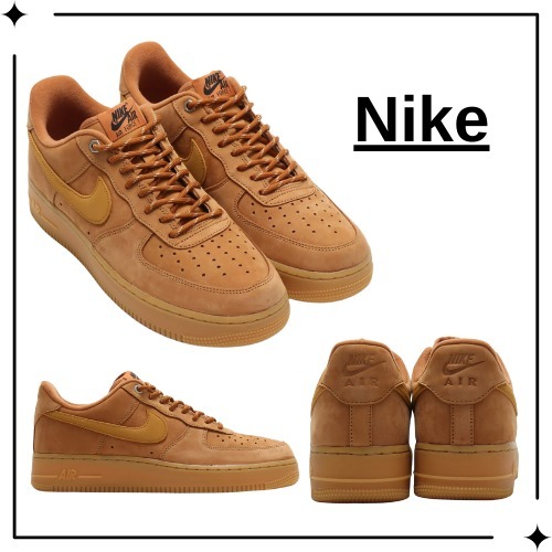 【ナイキ】在庫薄AIR FORCE 1 '07 WB FLAXローカットスニーカー