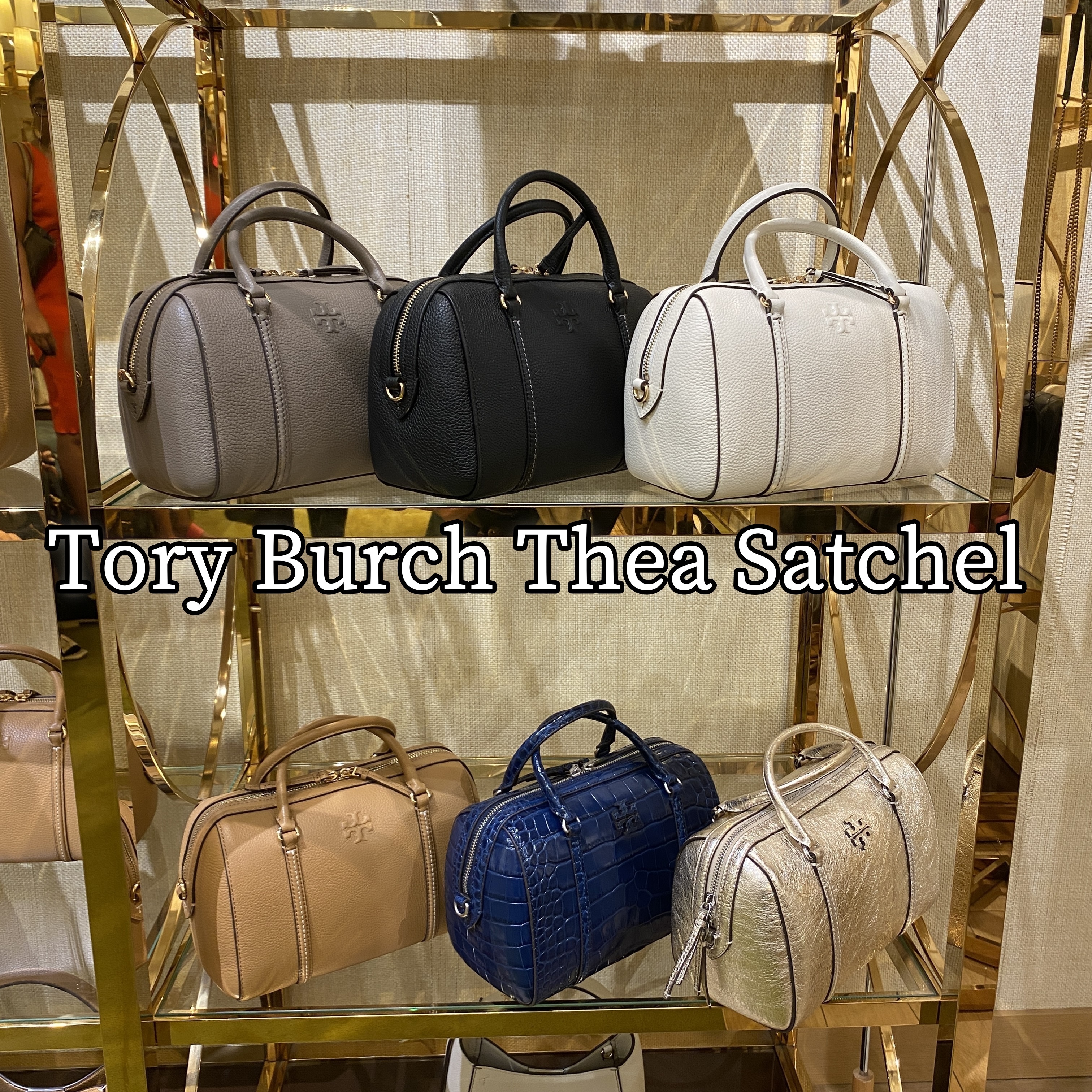 新作★Tory Burch Thea Satchel 163516