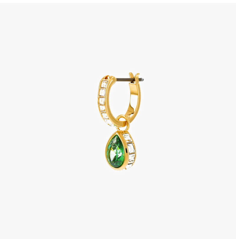 《SWAROVSKI》 5662922 Chroma Stilla フープドロップピアス