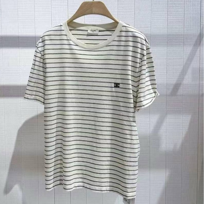 ★Celine★トリオンフ レギュラー Tシャツ ストライプ
