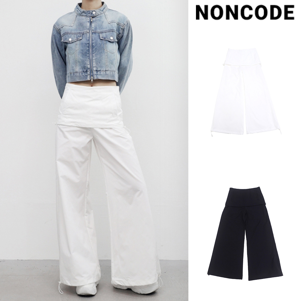 【NONCODE】ZenPio Layered Wide Pants