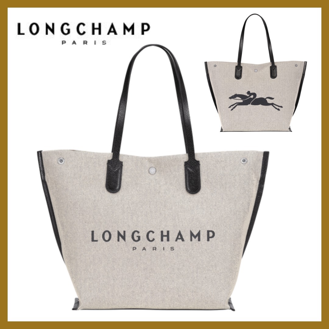 【Longchamp】エッセンシャル L トートバッグ *シンプルでシック