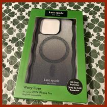 kate spade new york(ケイトスペード) iPhone・スマホケース 【kate spade】iPhone16Proケース Nightfall Wavy MagSafe