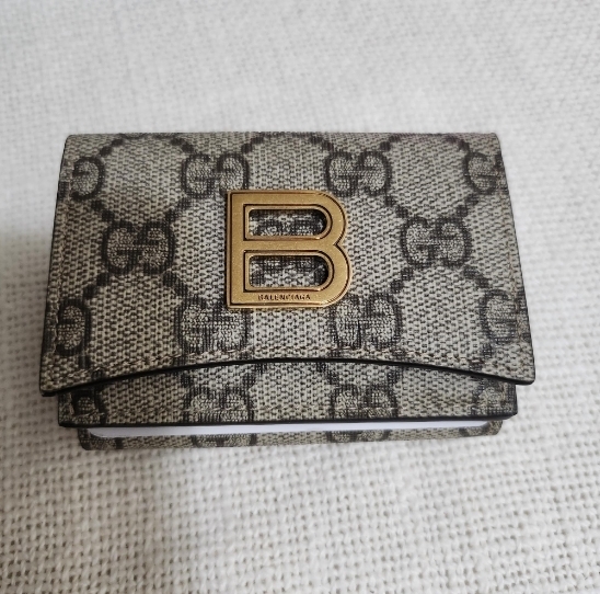 ★限定コラボ品【Gucci x Balenciaga】HACKER カードケース 財布