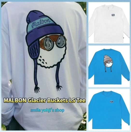 ★24SS 入手困難★MALBON Glacier Buckets LS Tee