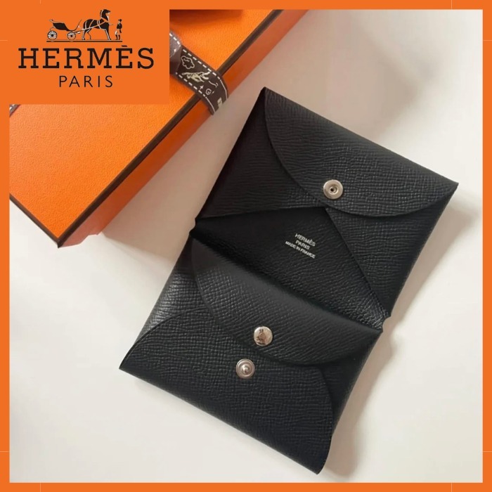 ◆定番人気◆HERMES コインケース・小銭入れ カルヴィ デュオ