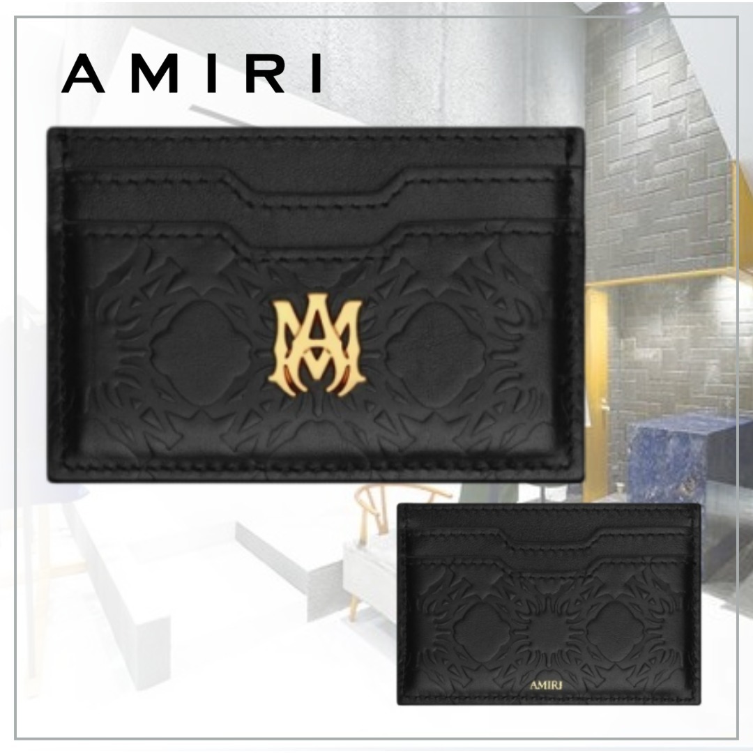 関送込 AMIRI ♦ アミリ ロゴプレート カードホルダー AMIRI(アミリ) カードケース・名刺入れ(メンズ) - 海外通販のBUYMA