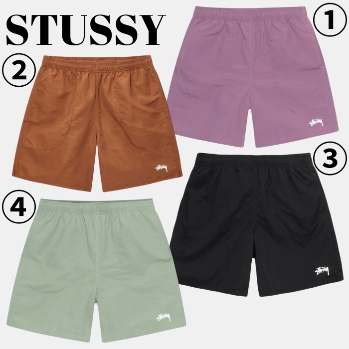 【STUSSY】★水陸ショートパンツ★ WATER SHORT STOCK