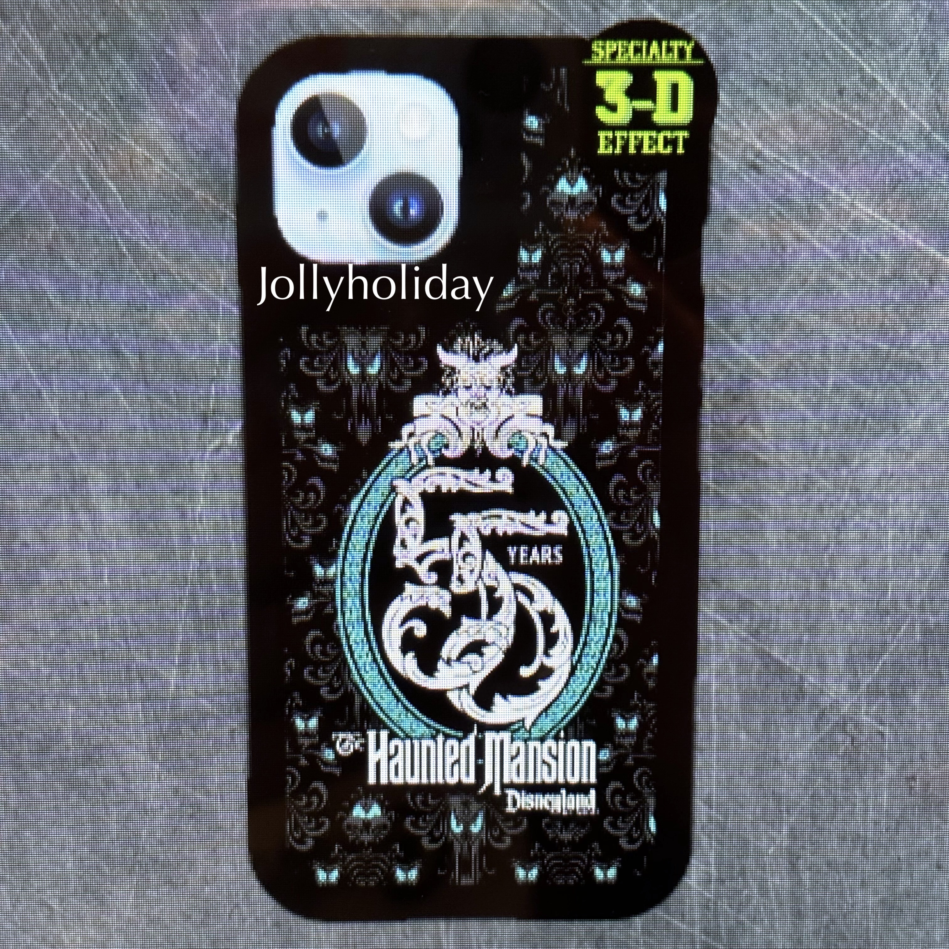 ☆Disneyland限定☆Haunted Mansion 55周年 3DiPhoneケース