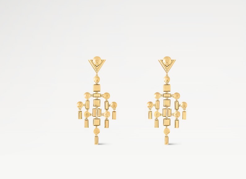 《24AW★》ルイヴィトン ロゴピアス ゴージャス