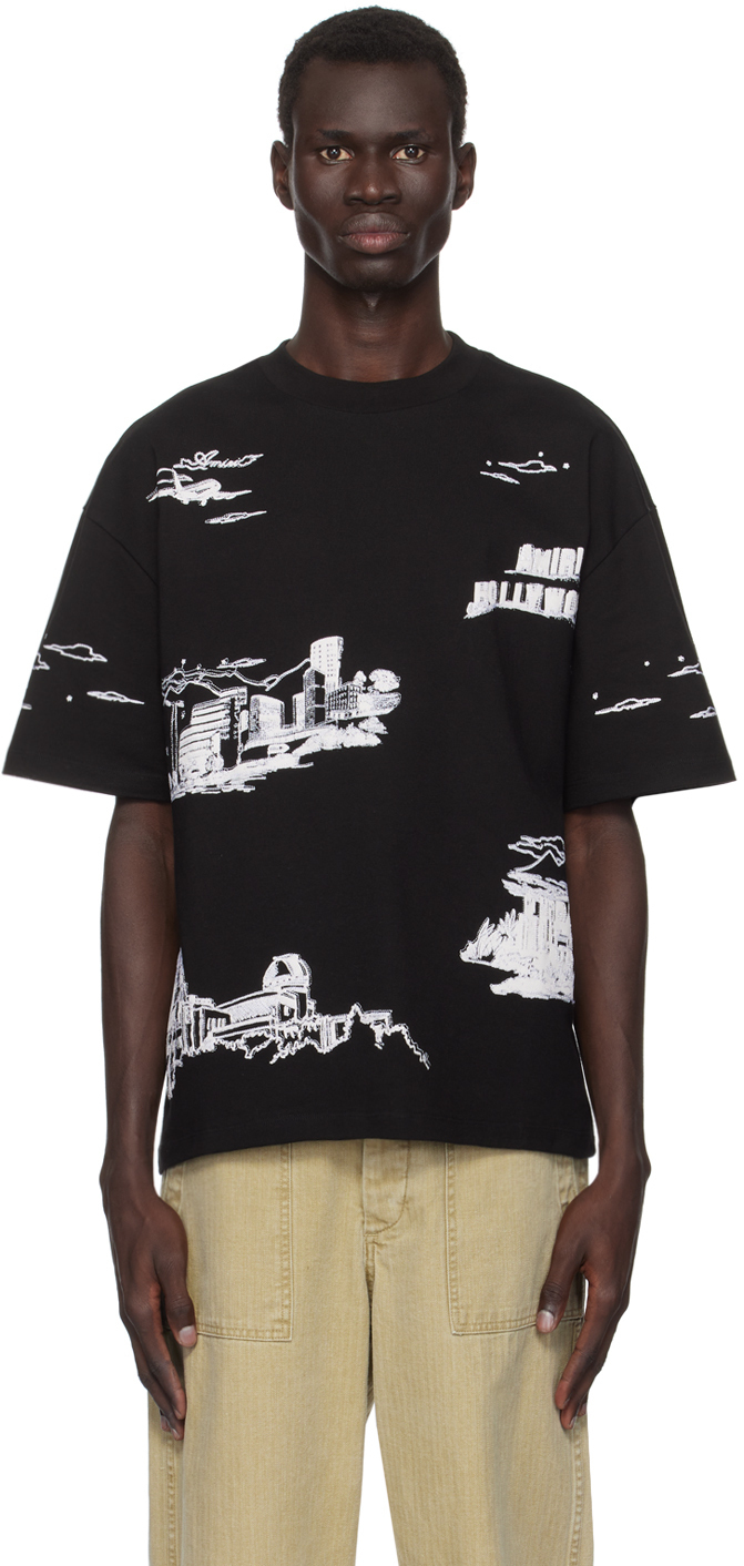 【関税込み】AMIRI ブラック LA Landmark Tシャツ