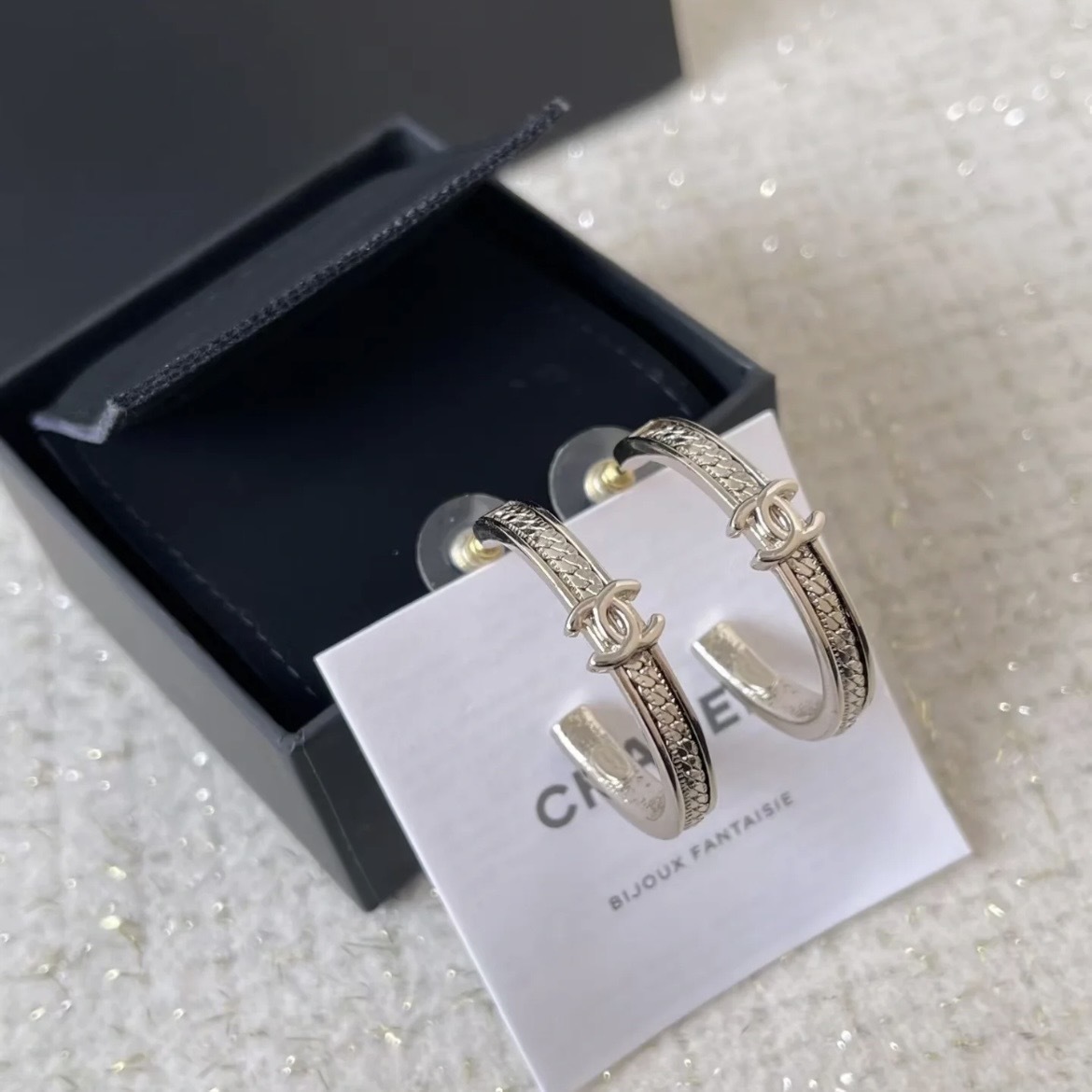 CHANEL - シャネル ピアス フープ シルバー 925 大幅値下げ品の