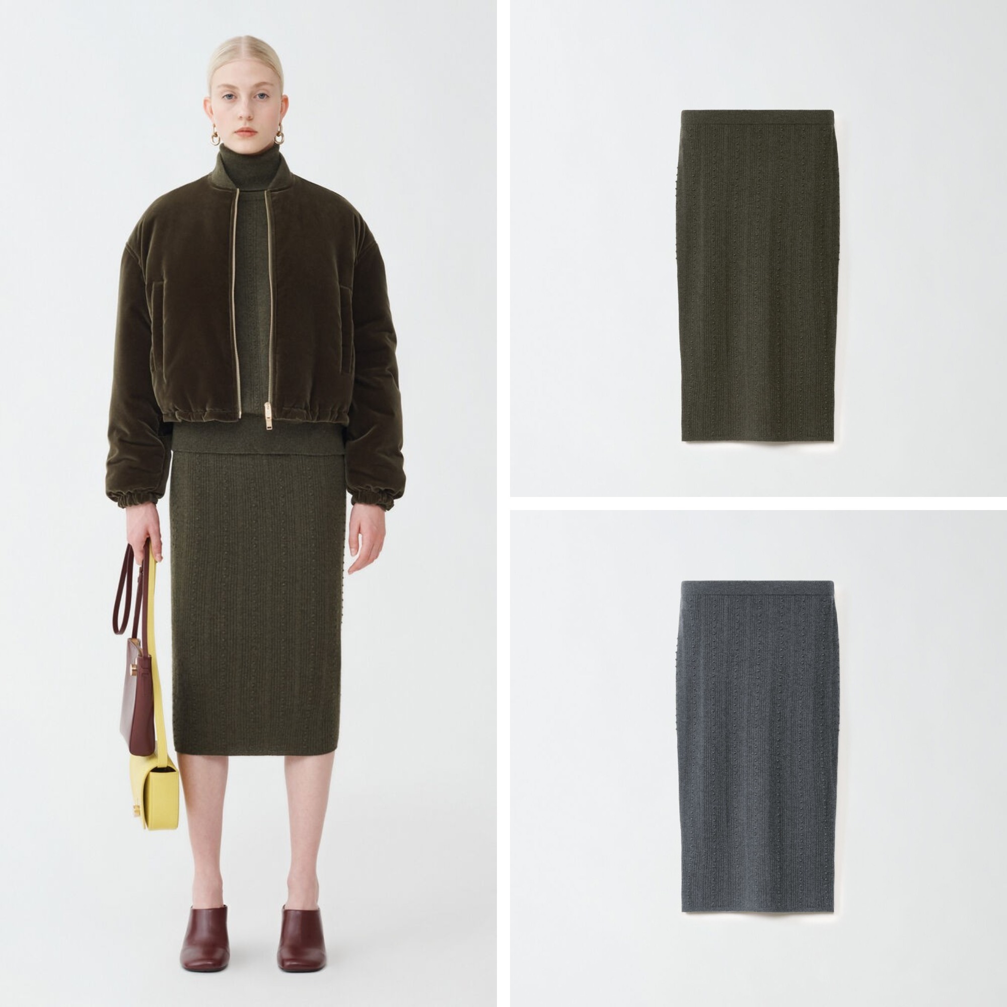《送料無料》FABIANA FILIPPI Skirt in Platinum
