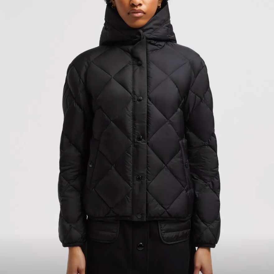 【MONCLER】\"ARVOUIN\" ナイロン製 ショートダウンジャケット/2色