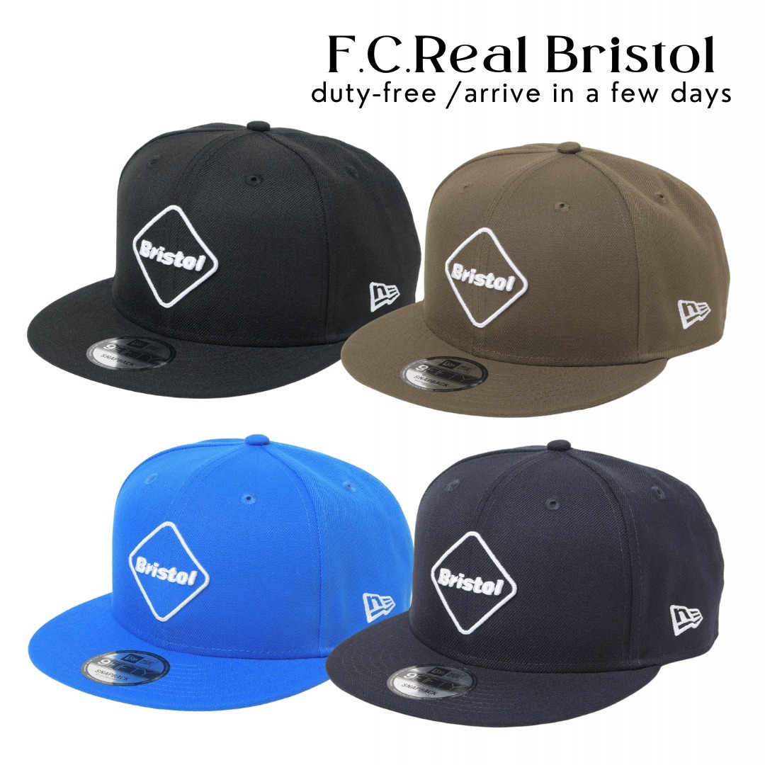 【F.C.Real Bristol】NEW ERA EMBLEM 9FIFTY SNAPBACK CAP