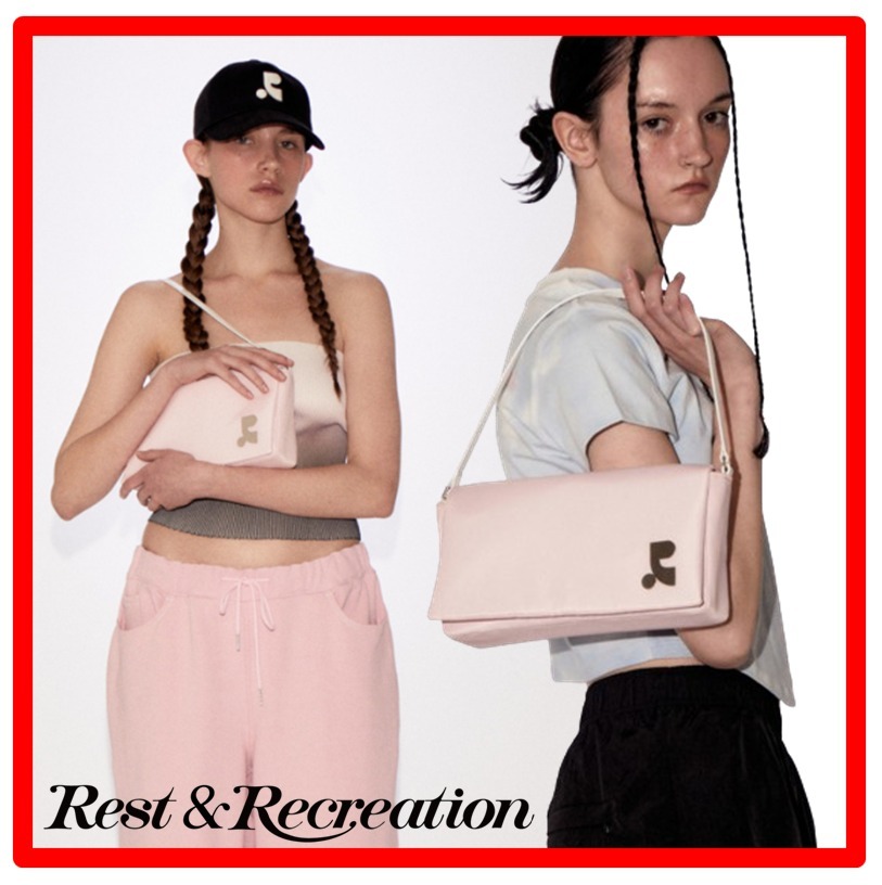 ☆人気☆【Rest&Recreation】☆RR LOGO NYLON SHOULDER BA.G☆