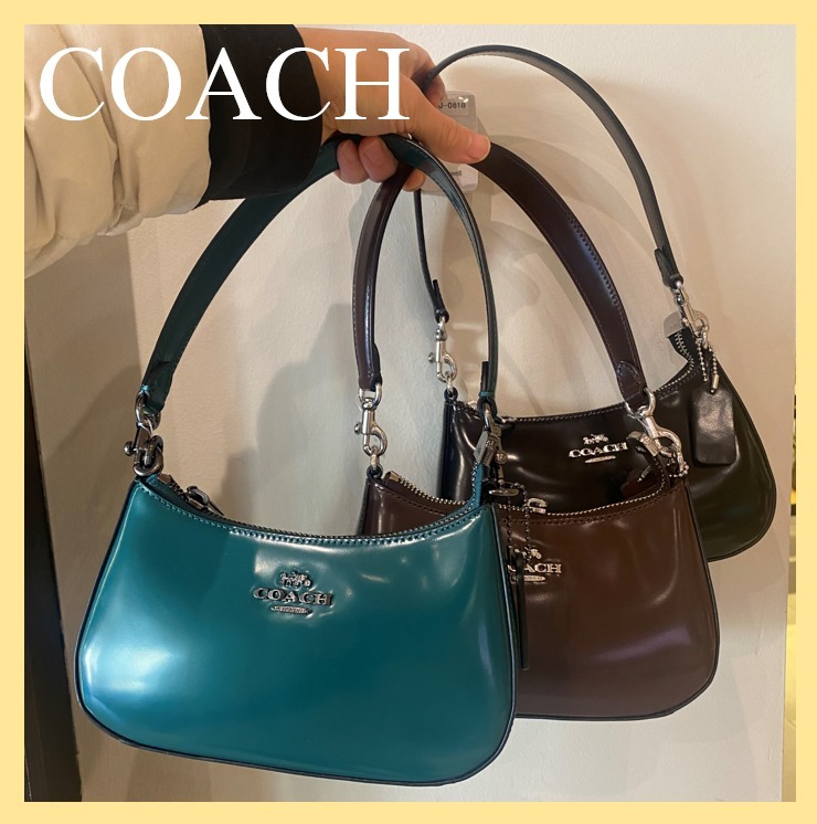 【Coach】スパッツォラートレザー製 テリ ミニ クロスボディ