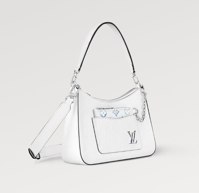 Louis Vuitton《マレル/Marelle》ホワイト エピレザー DHL 直営