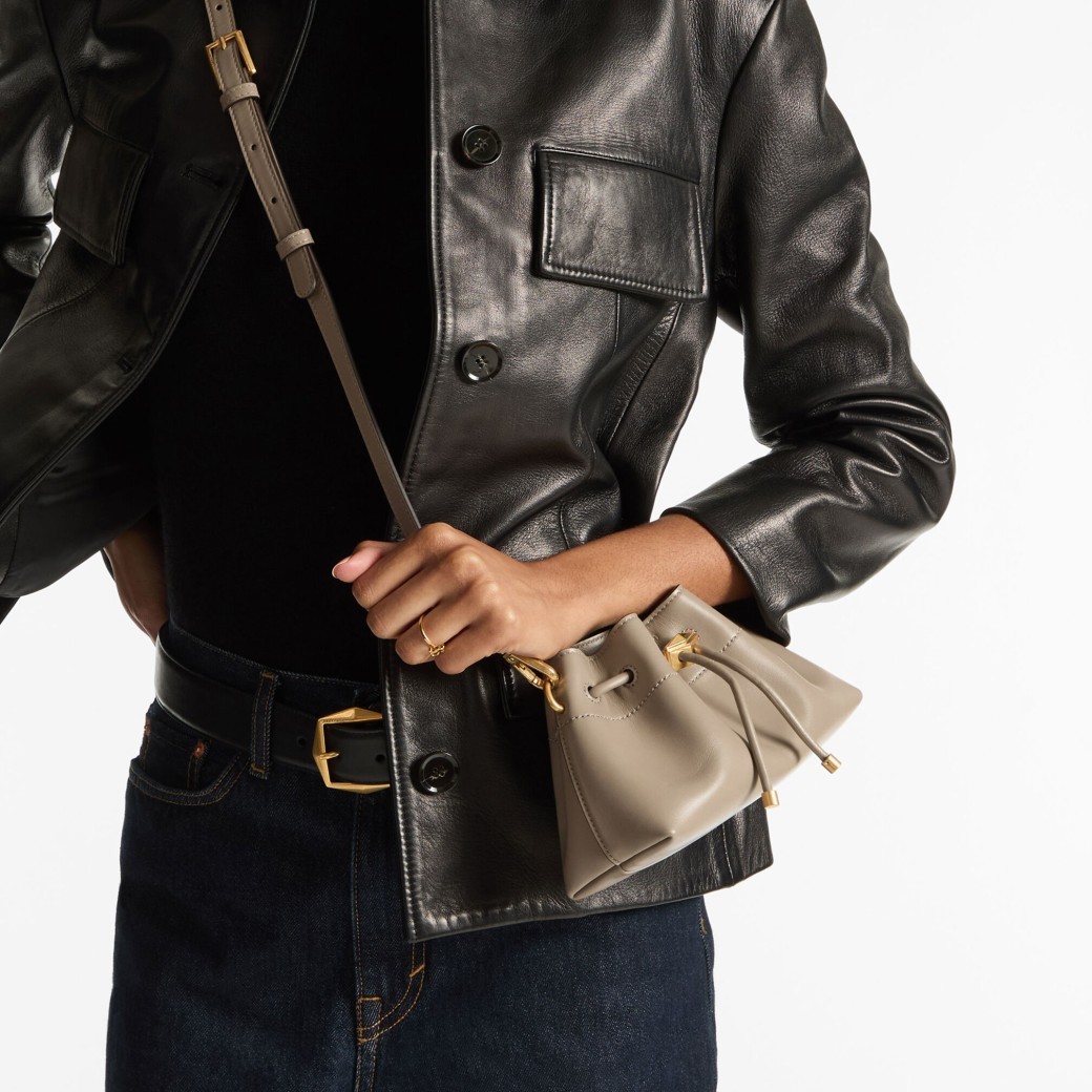 JIMMY CHOO ☆Cinch S ☆革製のハンドバッグ