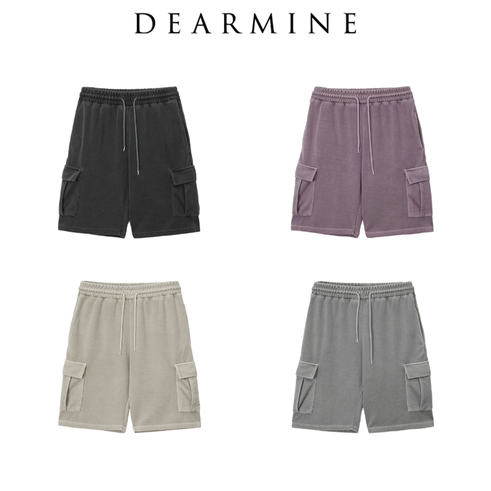 【DEARMINE】Melburne Pigment Collection Bermuda Pants