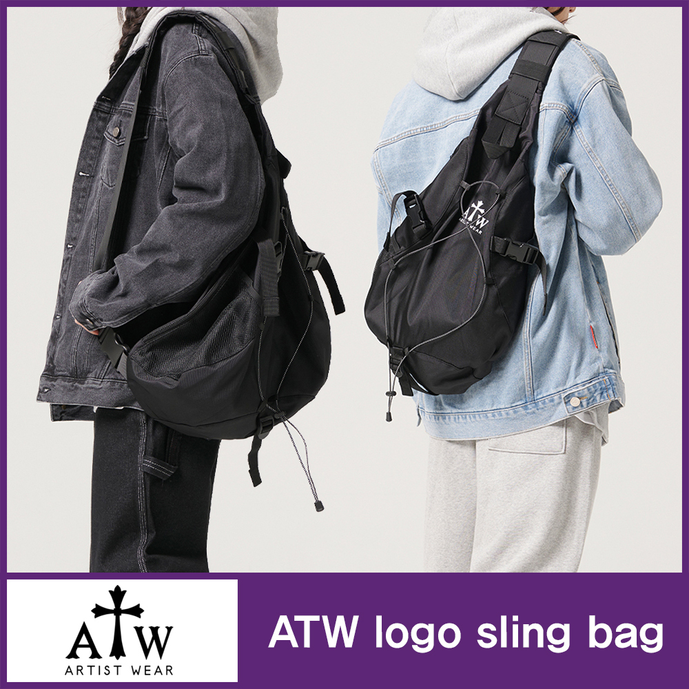 ★ARTISTWEAR★ATW logo sling bag★送料・関税込★