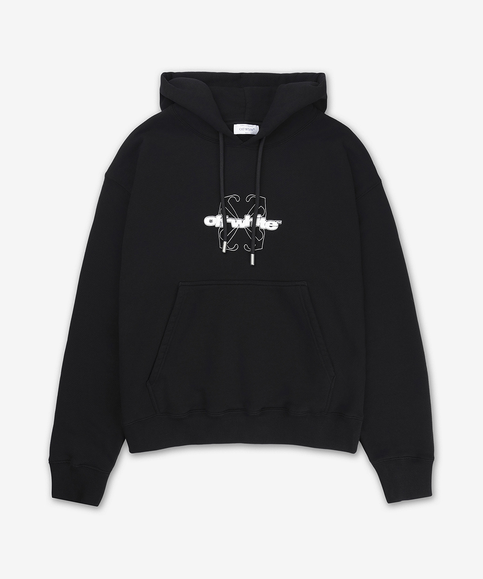 《OFF-WHITE》 フロック アロー スケート フード