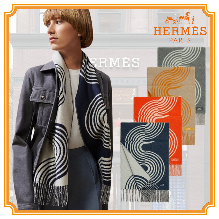 【HERMES】Casaque Vague マフラー