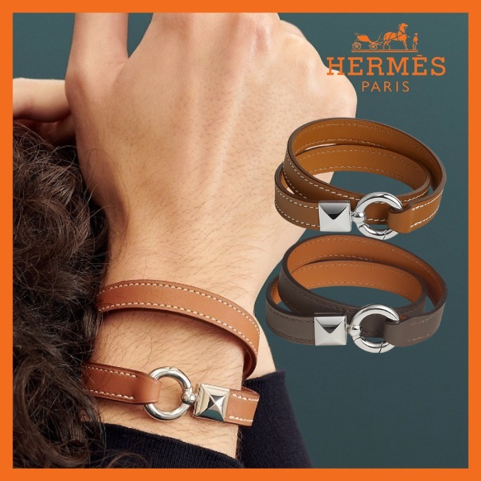 クールな革バンド♪【HERMES】メドール XO ブレスレット