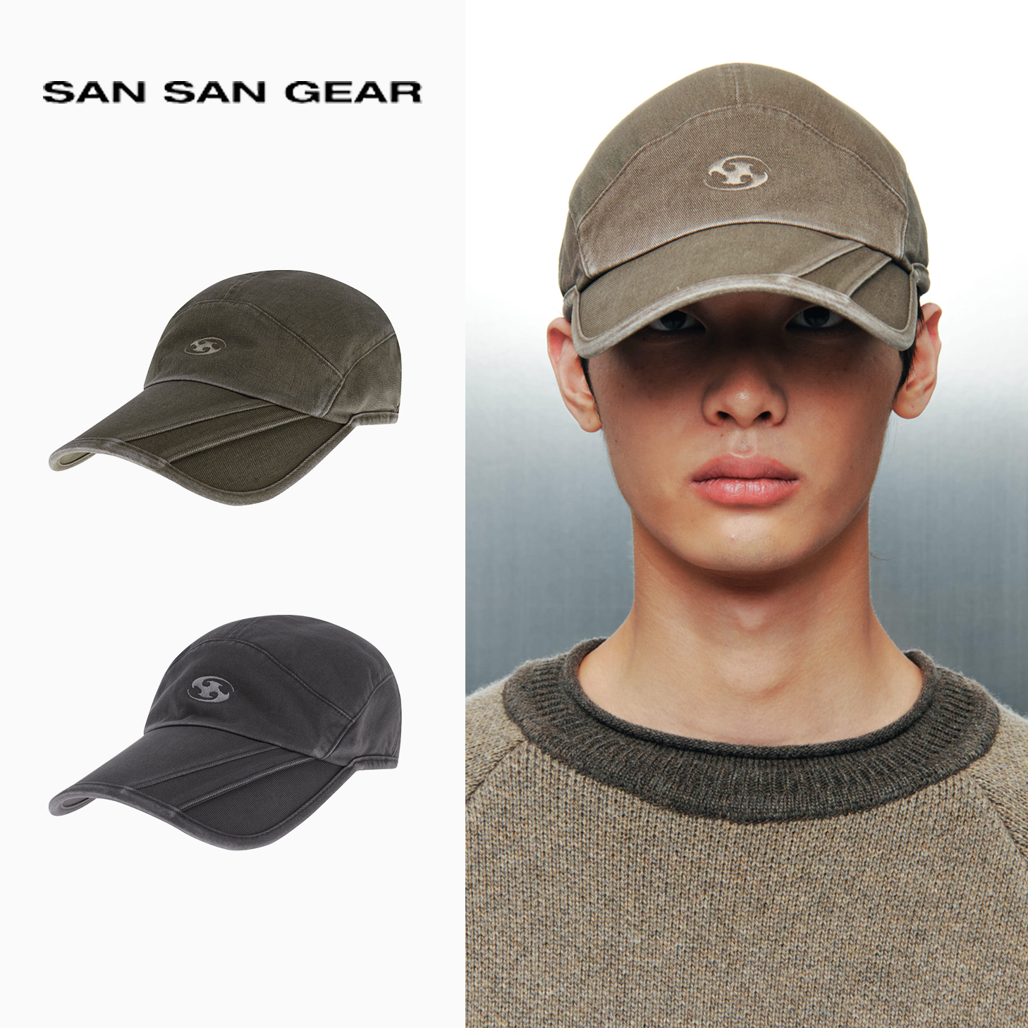 キャップ SAN SAN GEAR : 24FW / FADED WASHING CAP (2COLORS)
