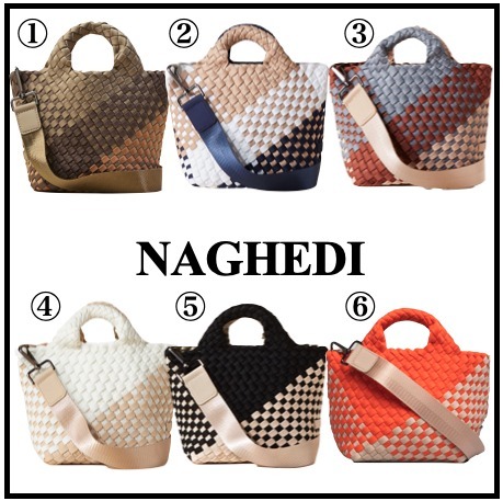 環境に配慮した★NAGHEDI★St. Barths Petit Tote Graphic Geo