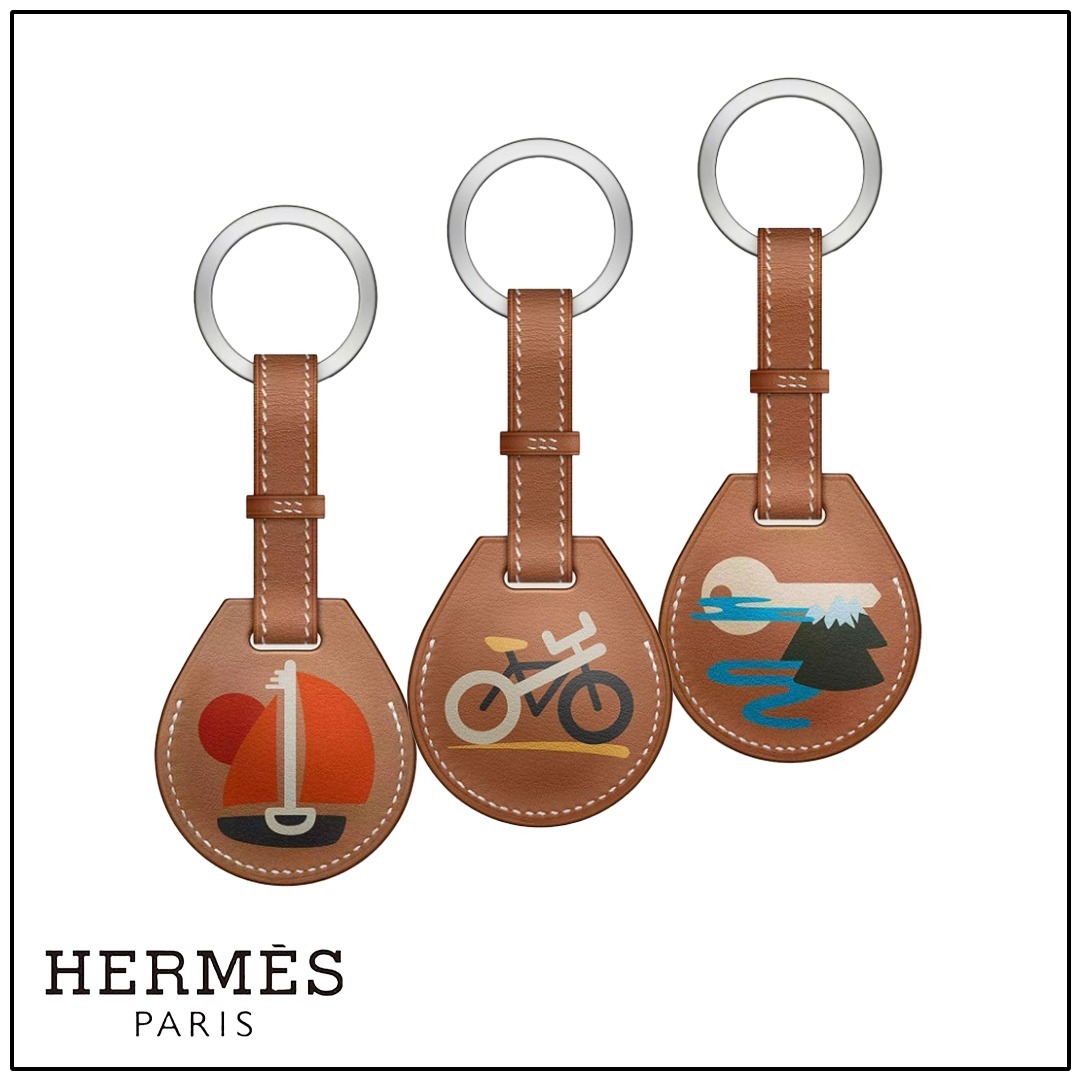 バッグアクセサリー【HERMES】Apple AirTag Hermes  9色