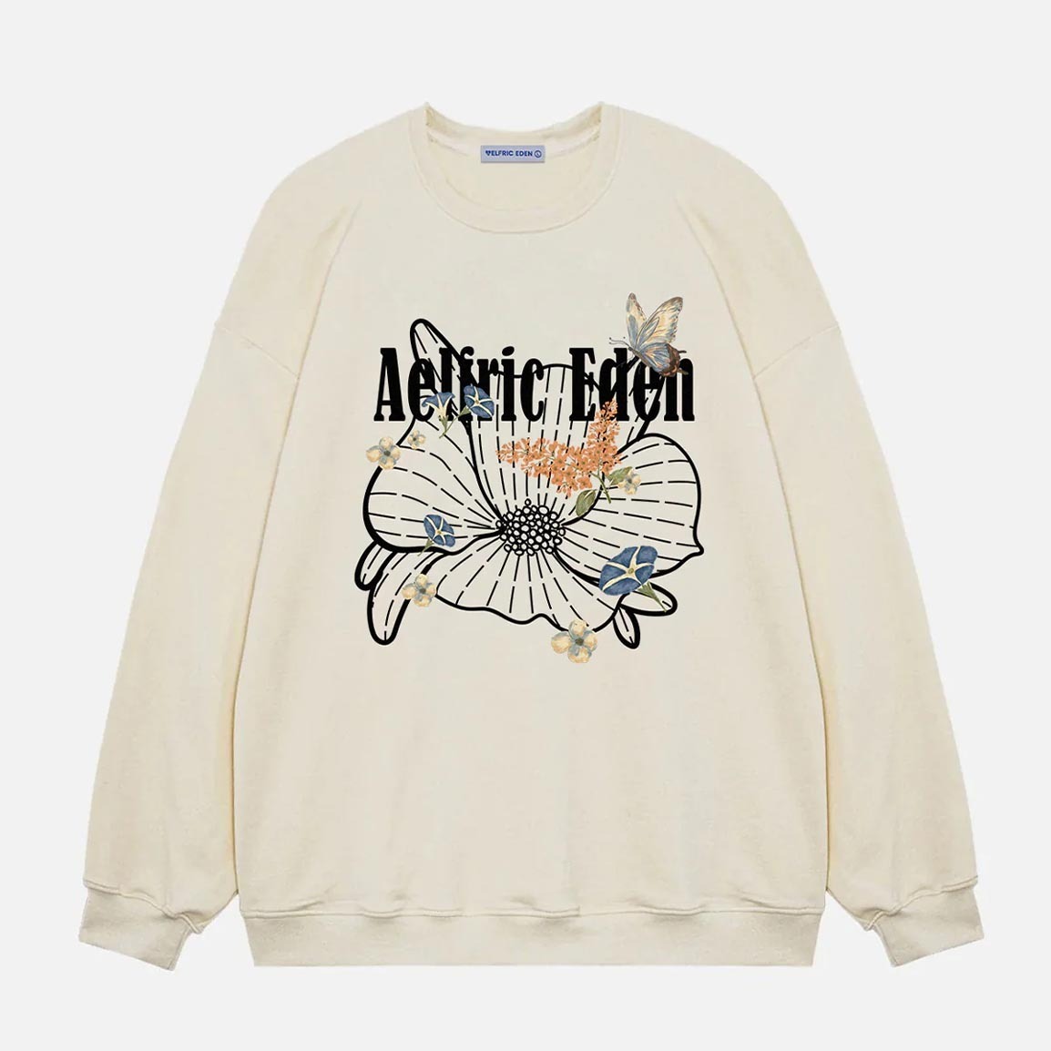 ◇Aelfric Eden◇Flower Print スウェットシャツ 送料込
