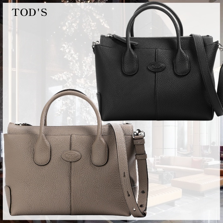 【TOD'S】レザートートバッグ ショルダーバッグ 2way