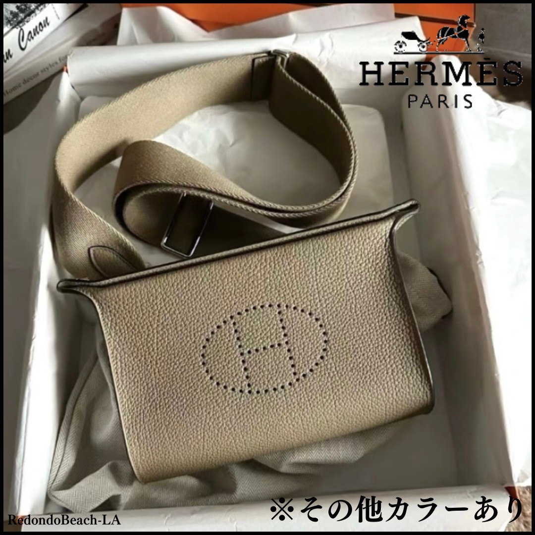 【休日の最愛のお供に★HERMES★VidepochesBagショルダーバッグ
