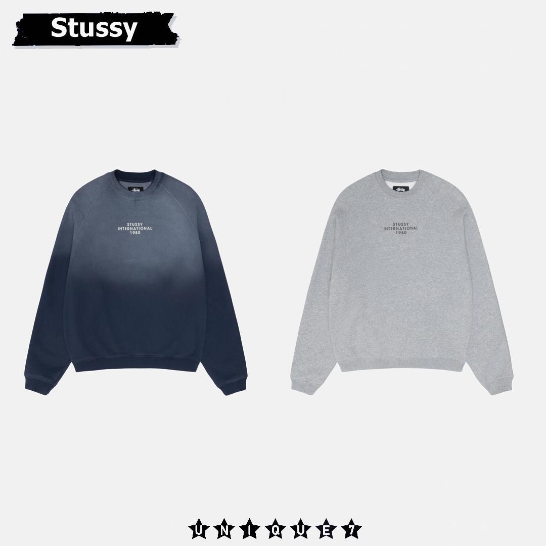 【Stussy】 RAGLAN SLEEVE CREW - 24FW