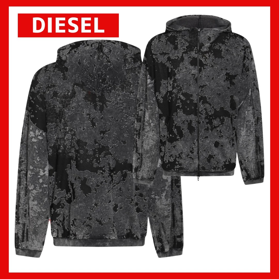 【関税込 *DIESEL】ディーゼル S-Irta ジップアップ パーカー