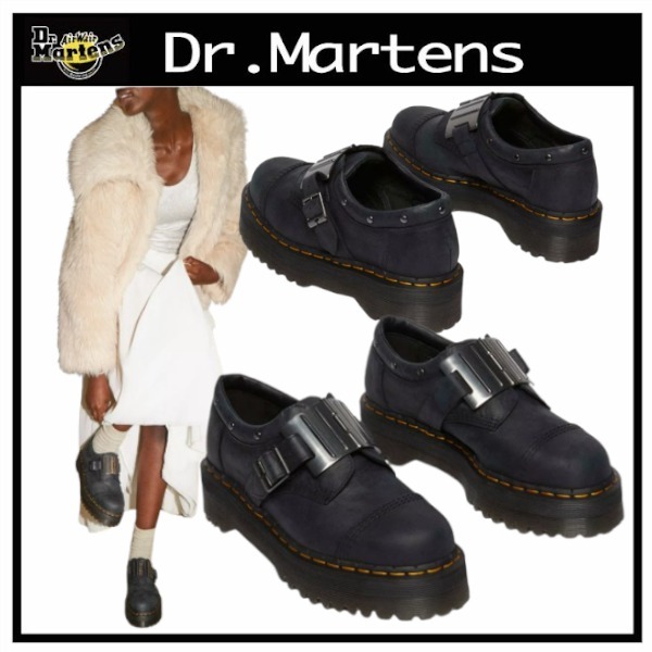 Dr. Martens 8053 クアッドヒンジ プラットフォーム カシューズ
