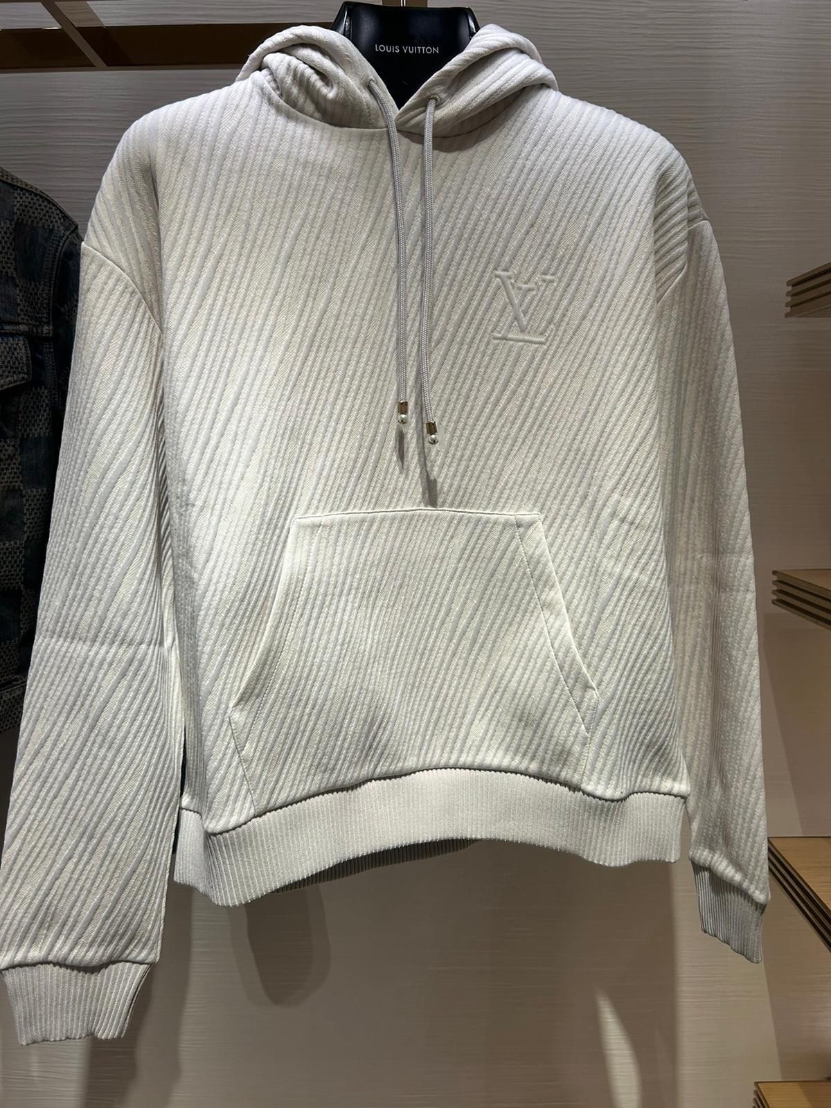 Louis Vuitton ジャカード コットン LV ジャージーパーカー