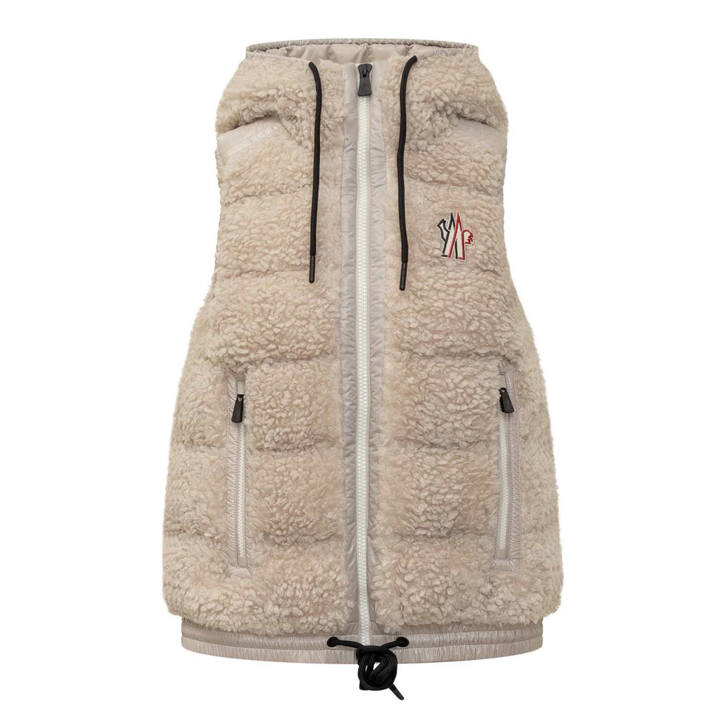 MONCLER Grenoble テディフリース ダウンベスト (MONCLER/ダウン