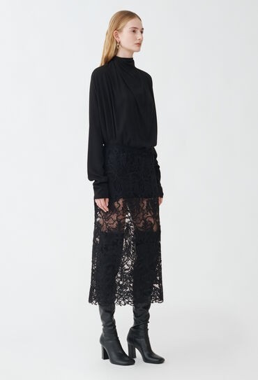 《送料無料》FABIANA FILIPPI Macrame lace skirt