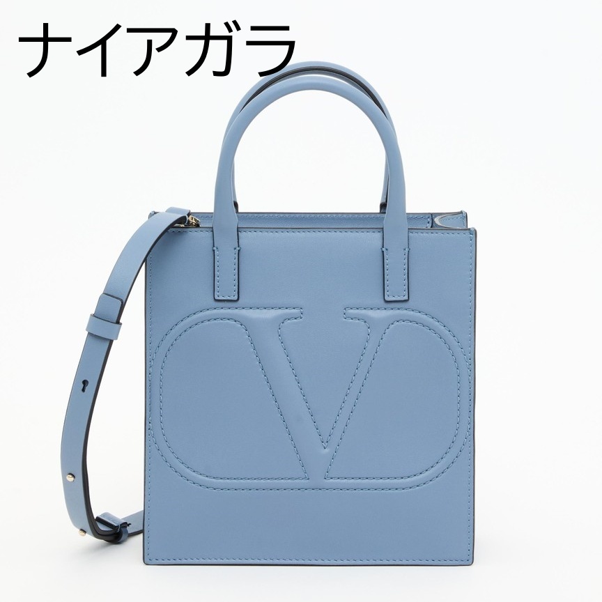 《洗練されたデザイン》【VALENTINO】VLOGO WALK スモールトート
